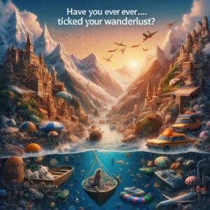 Read more about the article Have You Ever… Tickled Your Wanderlust?