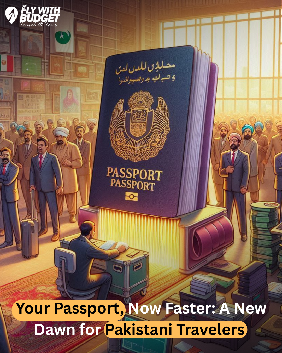 Read more about the article Your Passport, Now Faster: A New Dawn for Pakistani Travelers